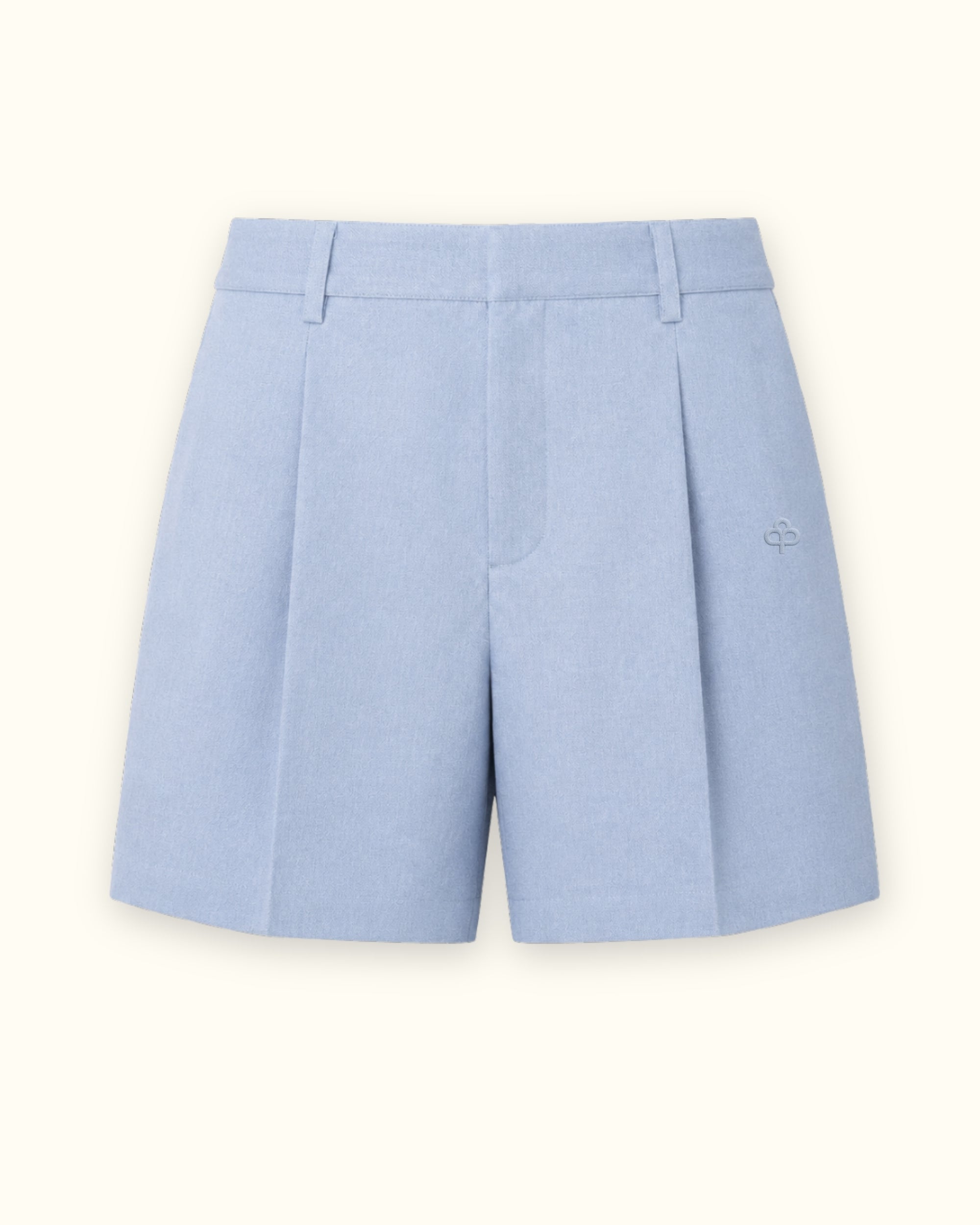 Tailored Linen Shorts