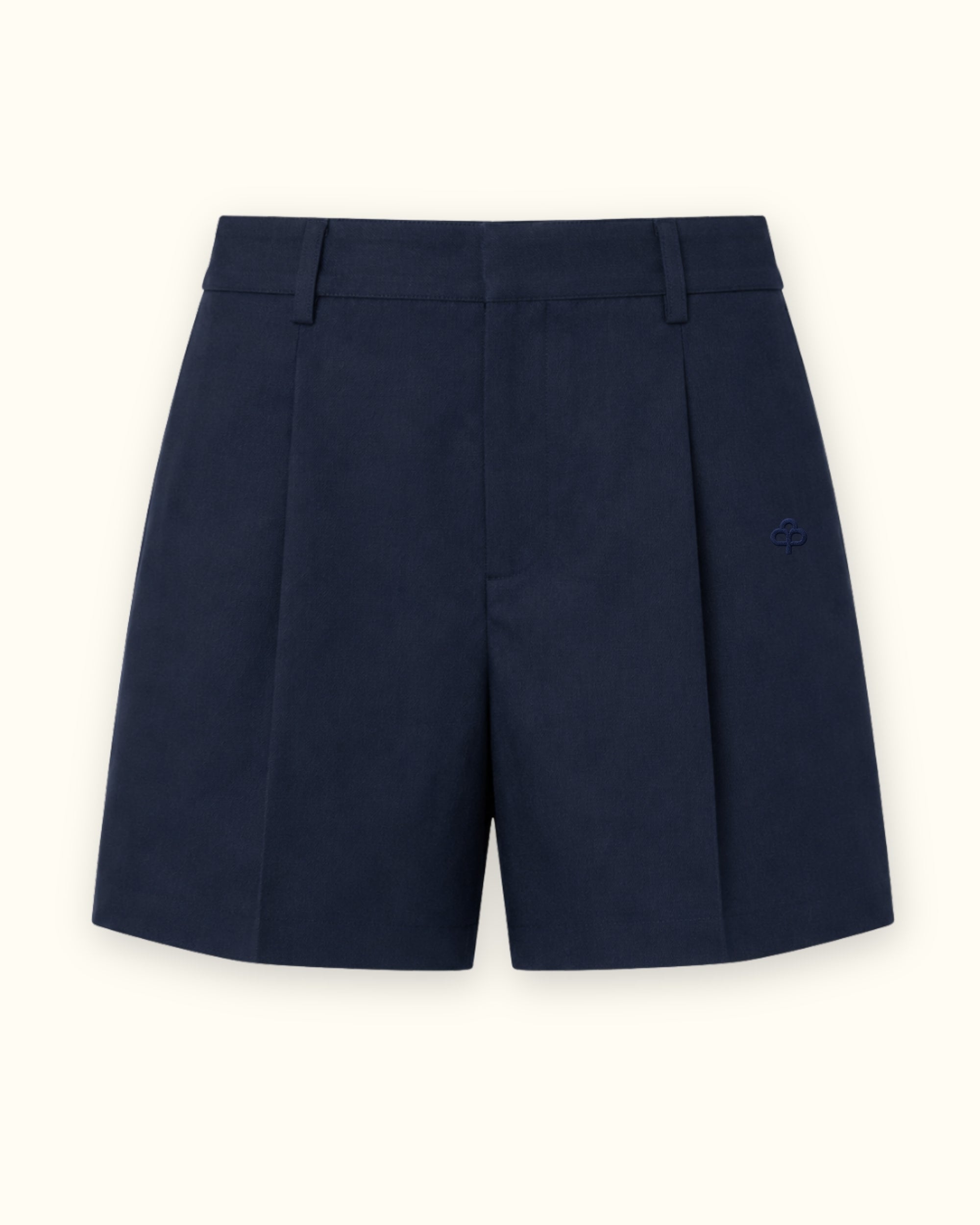 Tailored Linen Shorts