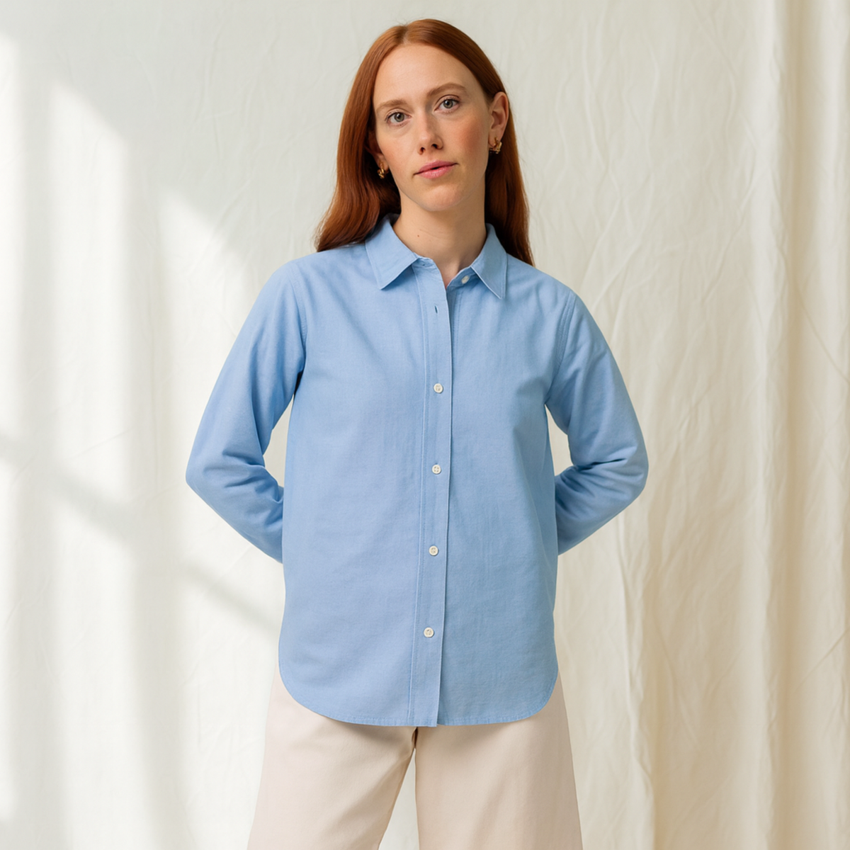 La Chemise Oxford — Bleu