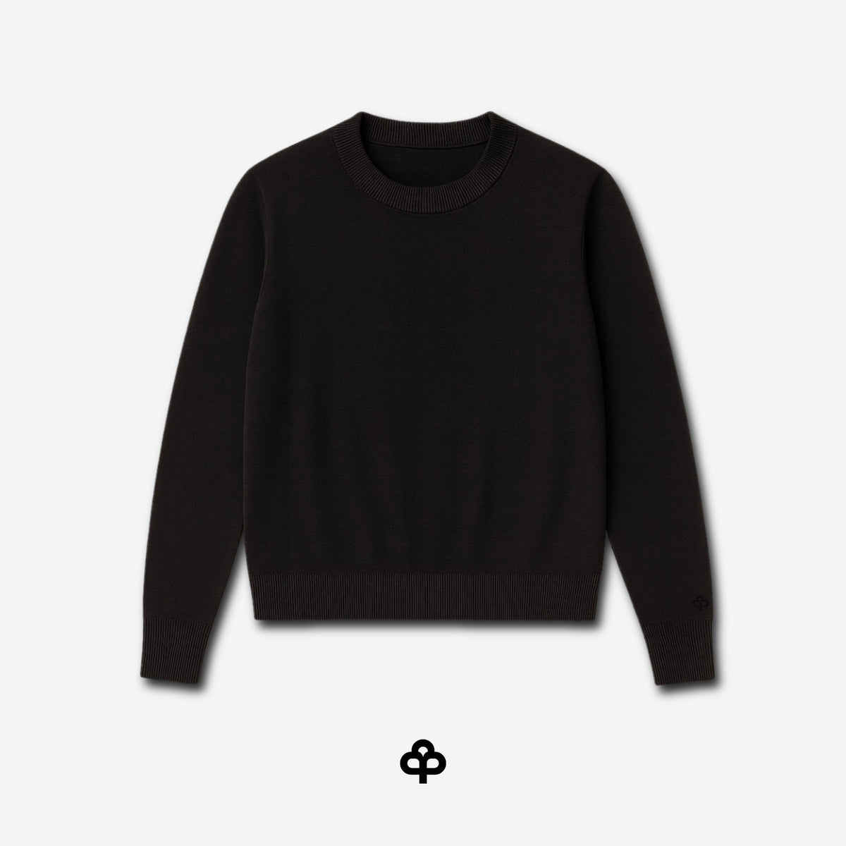 Pull Laine Mérinos  — Noir