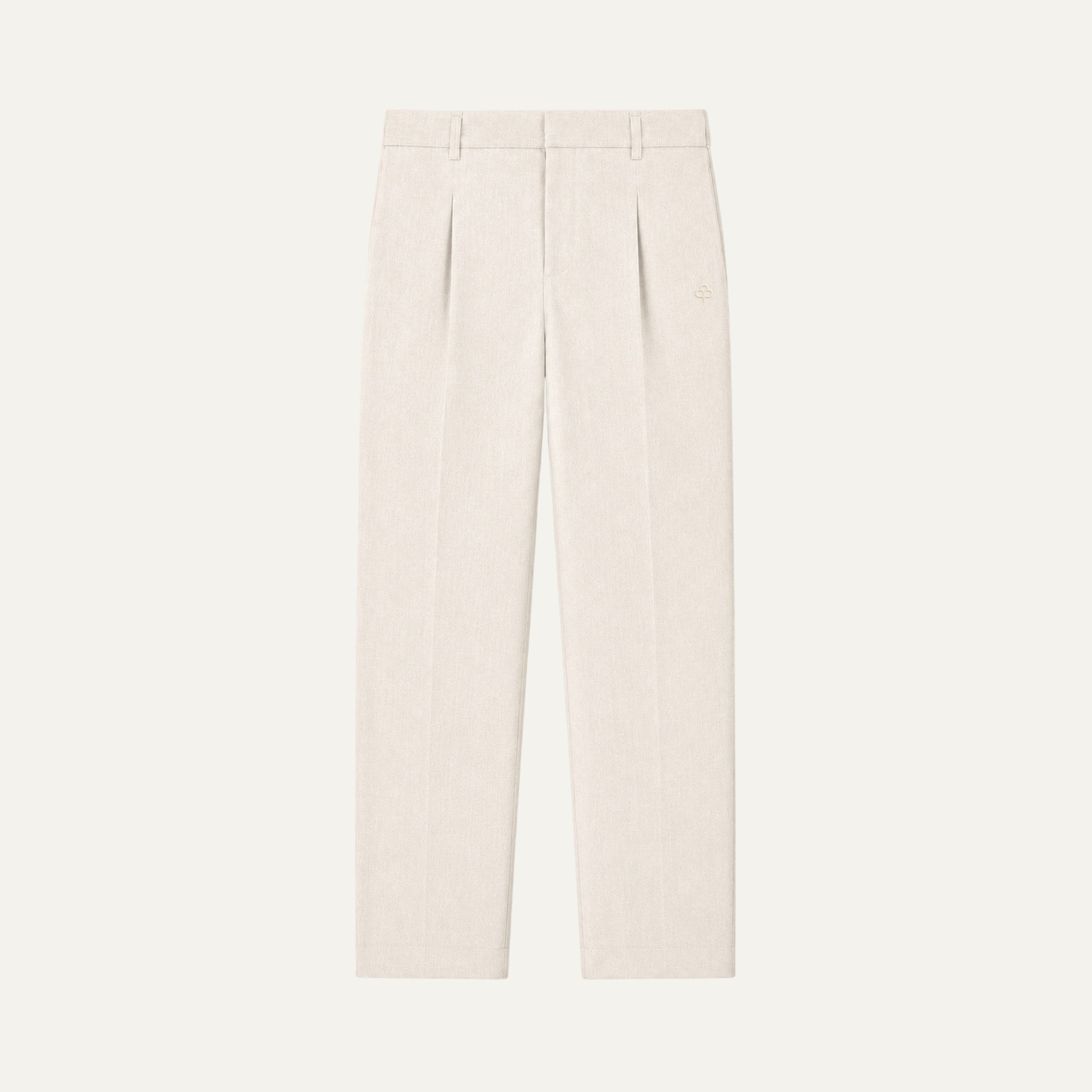 Straight Leg Linen Pants