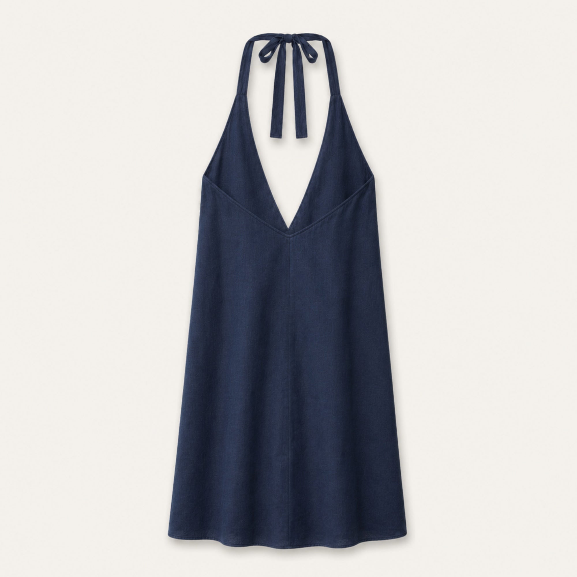 Robe Halter Coton Lin